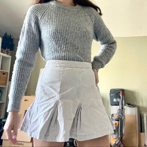 Brandy Melville soft chunky gray sweater